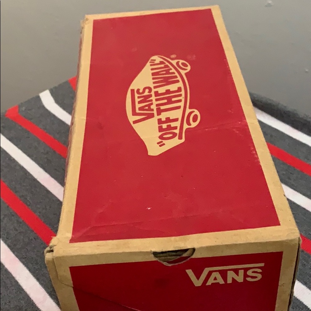(Checkered)Chilli Peppers Vans(6Y) - Picture 3 of 9